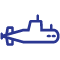 ITWA Sector Icons_Defence 2 Icon of a submarine